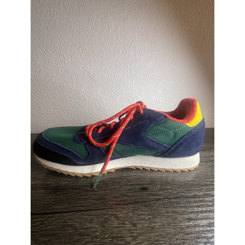 Reebok Classic Leather Ripple Altered Green Red. Men's size 5. - Picture 8 of 16